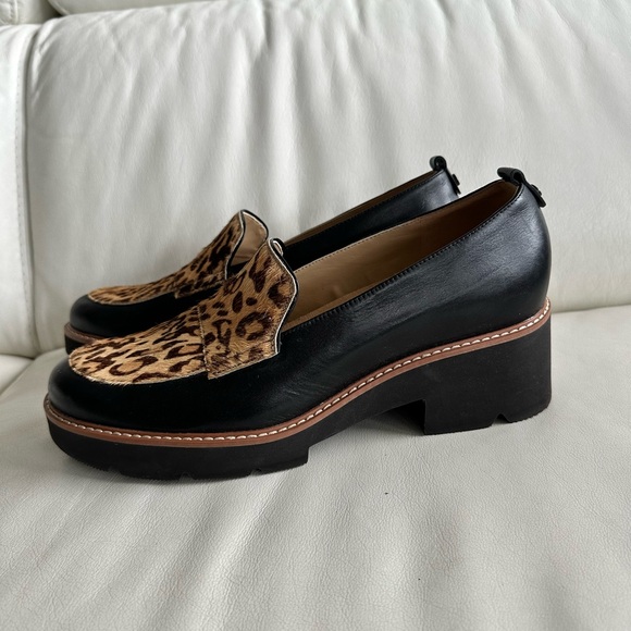 Animal print Naturalizer Lug Sole Loafer so 9.5 - Picture 4 of 8